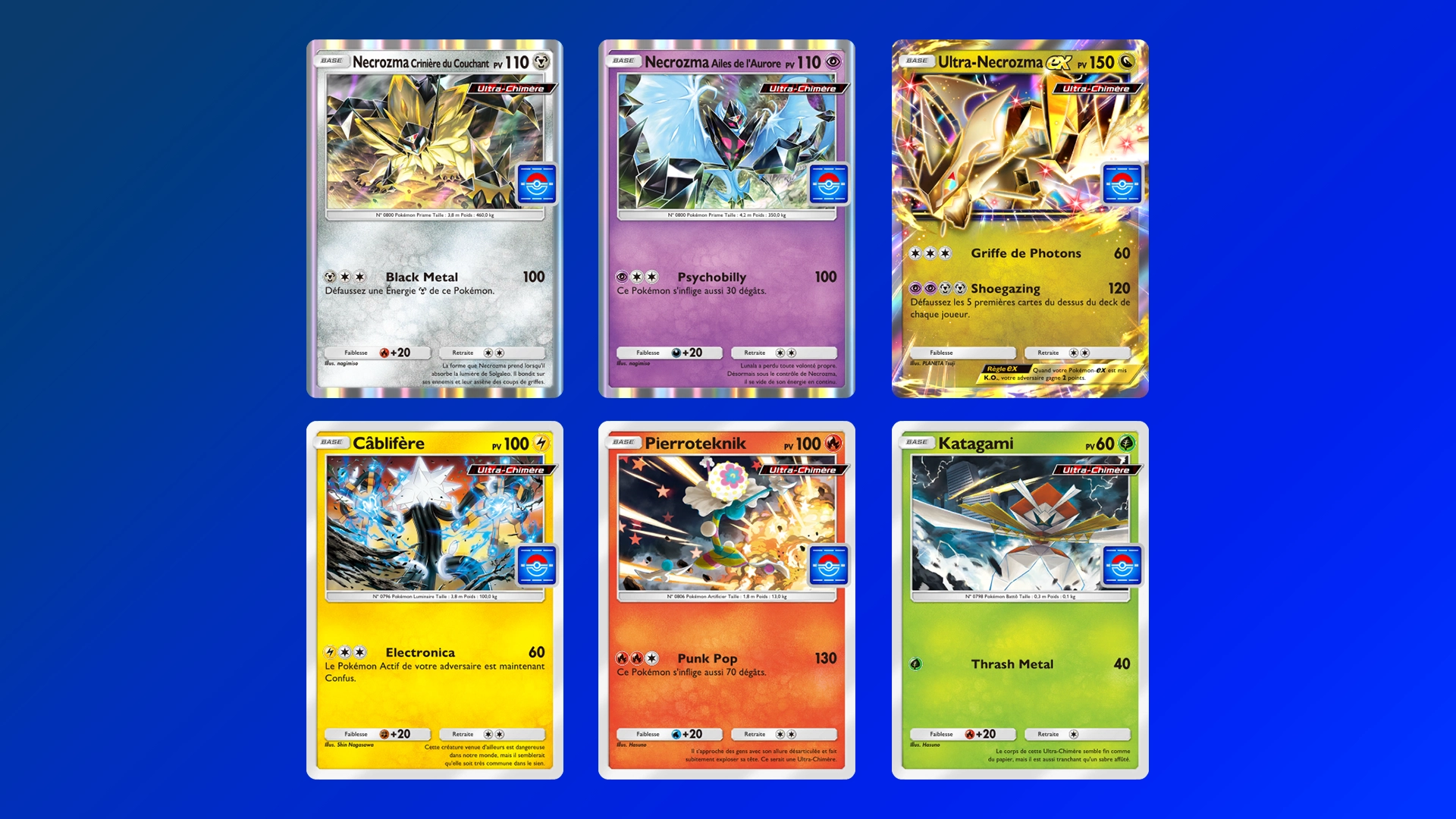 Ultra Necrozma EX dans Pokémon TCG Pocket