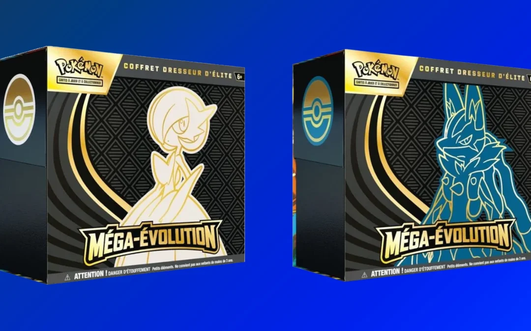 Extension Méga-Évolution Pokémon : tout savoir sur les ETB, boosters et nouveautés