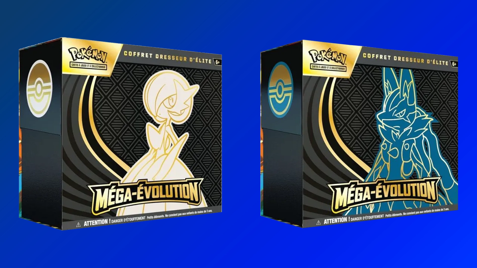 ETB Méga-Lucario et Méga-Gardevoir