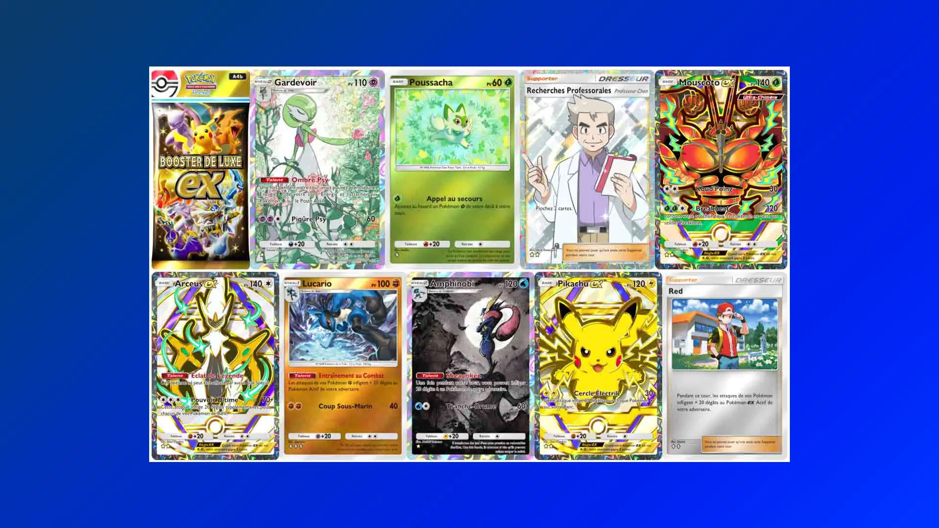 Booster de Luxe ex dans Pokémon TCG Pocket, extension premium limitée avec carte rare garantie