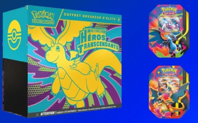 Pokébox Méga-Dracaufeu et ETB Héros Transcendants : tout savoir sur la vague du 20 février 2026