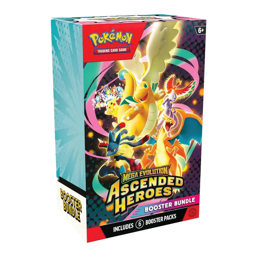 Booster Bundle Pokémon Héros Transcendants avec 6 boosters Méga-Évolution ME02.5