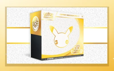 Coffret Dresseur d&rsquo;Élite 30 ans Pokémon : contenu et sortie