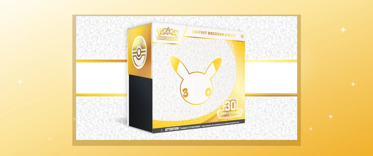 Coffrets Nymphali-ex et Amphinobi-ex de l'extension 30 ans Pokémon