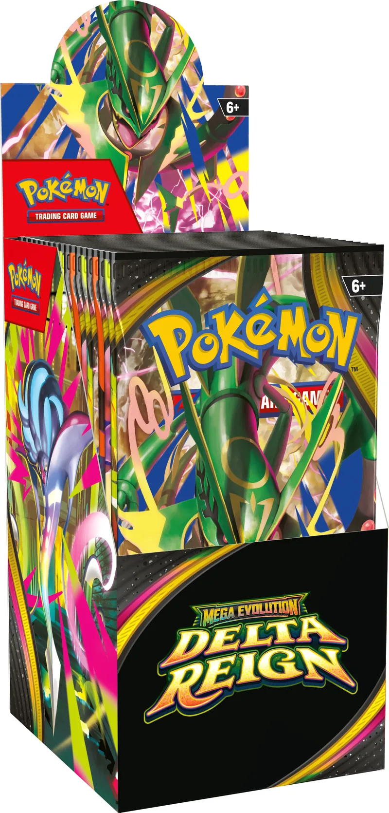 Demi-display de 18 boosters Pokémon Règne Delta ME06